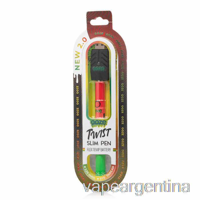 Rezumar Delgado Giro Pluma 2.0 Flex Temp Batería Rasta Vape Argentina